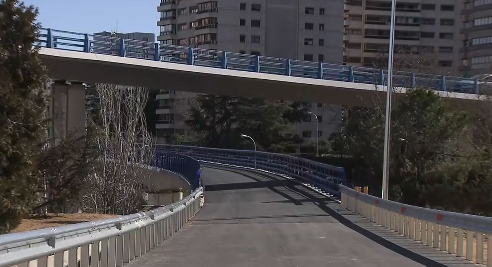 Los accesos definitivos al Nudo Norte desde el paseo de la Castellana abren este domingo