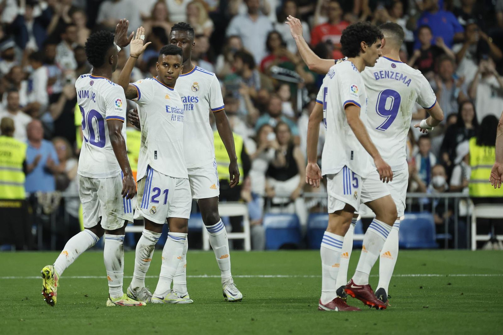 Vinicius, Rodrygo y Camavinga