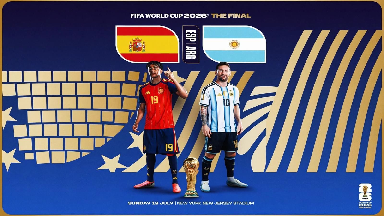 Lamine Yamal y Messi
