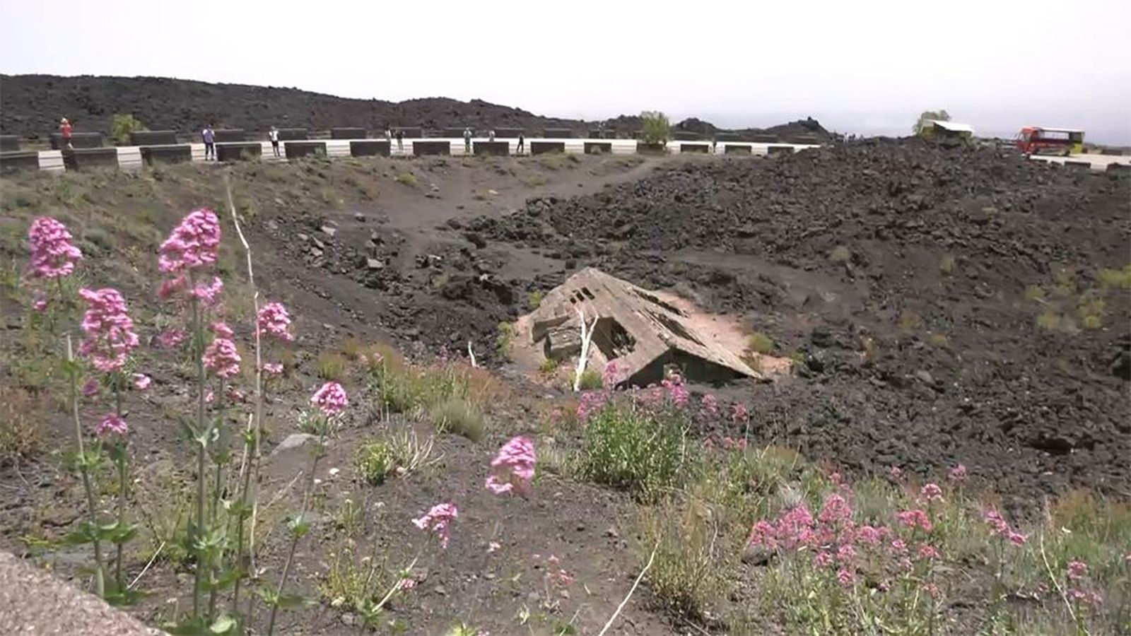 Nos adentramos en el volcán Etna