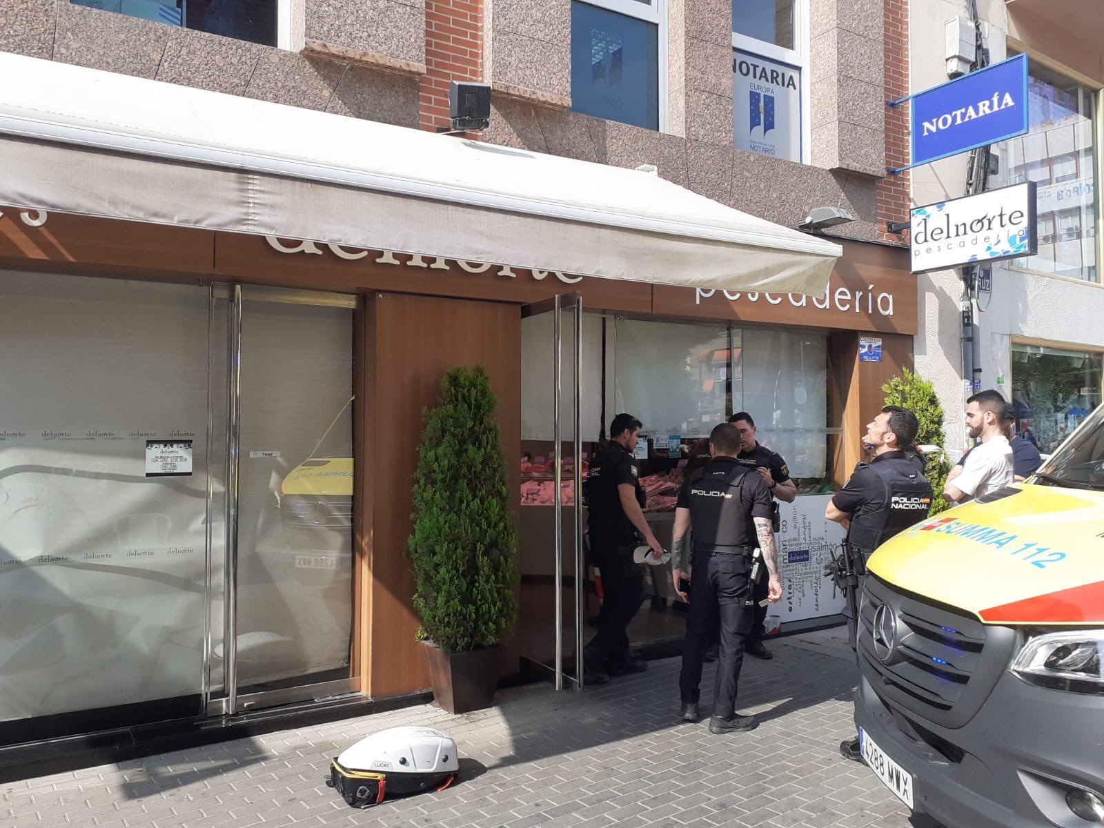 Salvan la vida a un hombre que había entrado en parada en Getafe