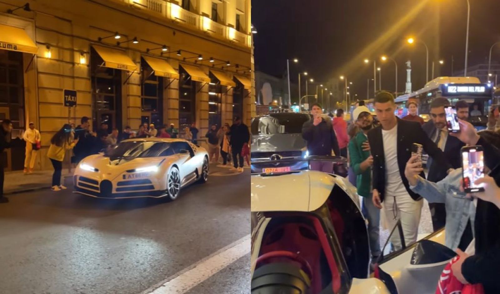 Cristiano Ronaldo y su nuevo coche