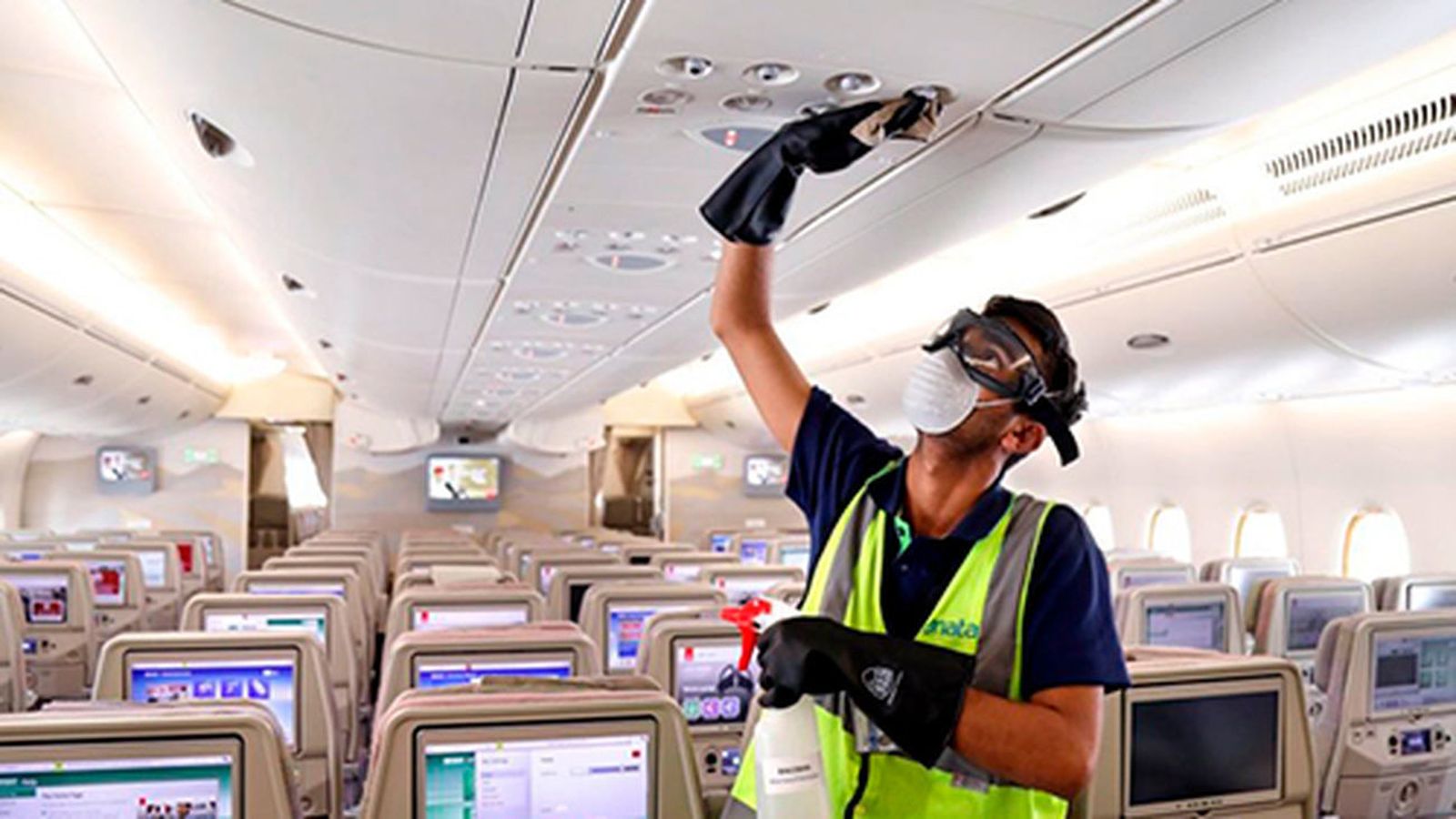 Oportunidad de trabajo para limpiadores de aviones en el Aeropuerto de Madrid