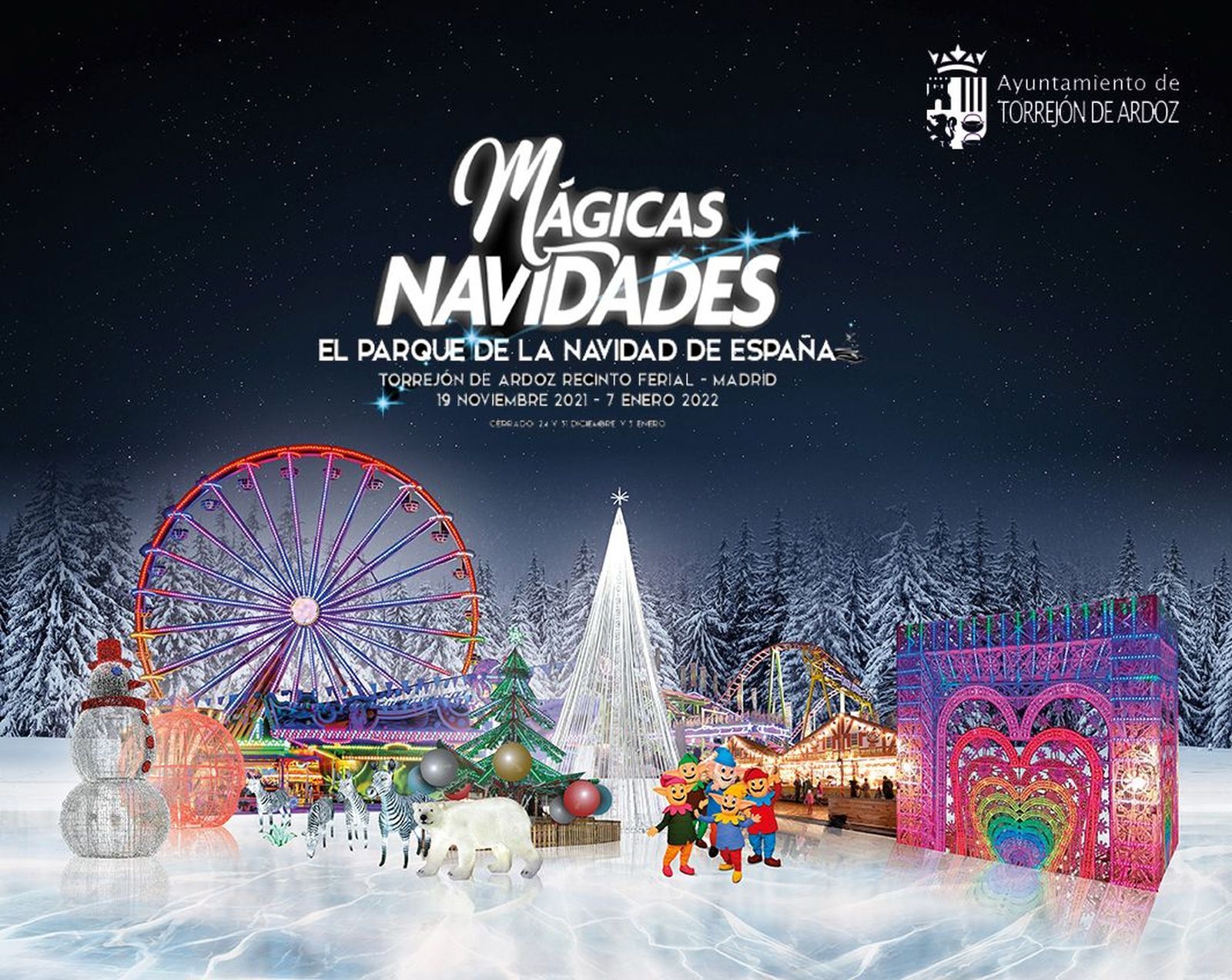 El mayor parque temático de la Navidad de España en Torrejón de Ardoz