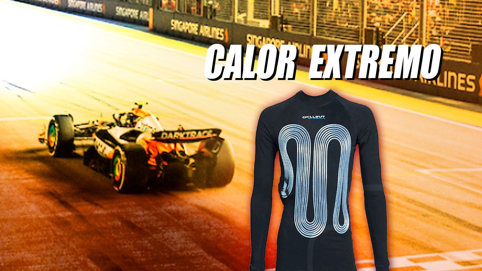 La Fórmula permite un traje especial en el GP de Singapur por calor extremo