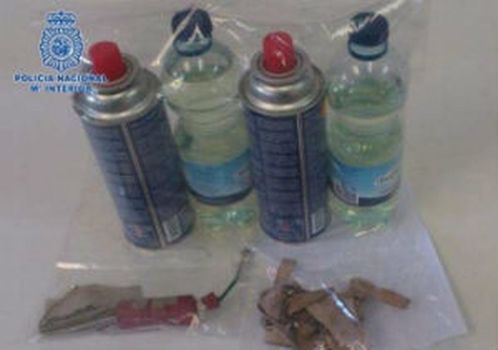 Material explosivo de Alfón