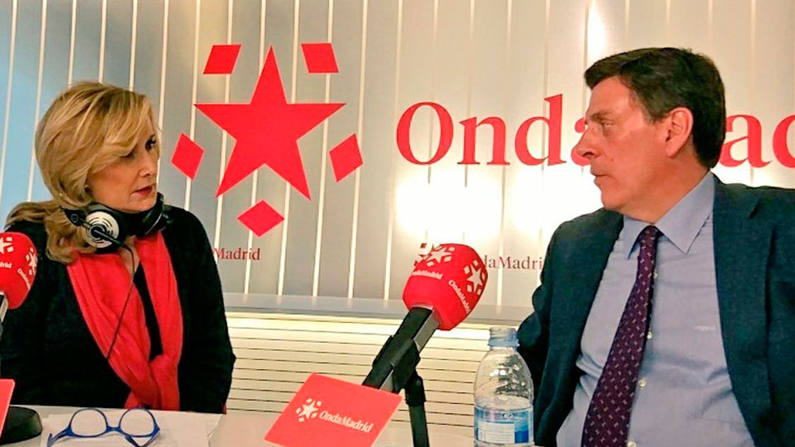 Nieves Herrero con Juan Carlos Quer
