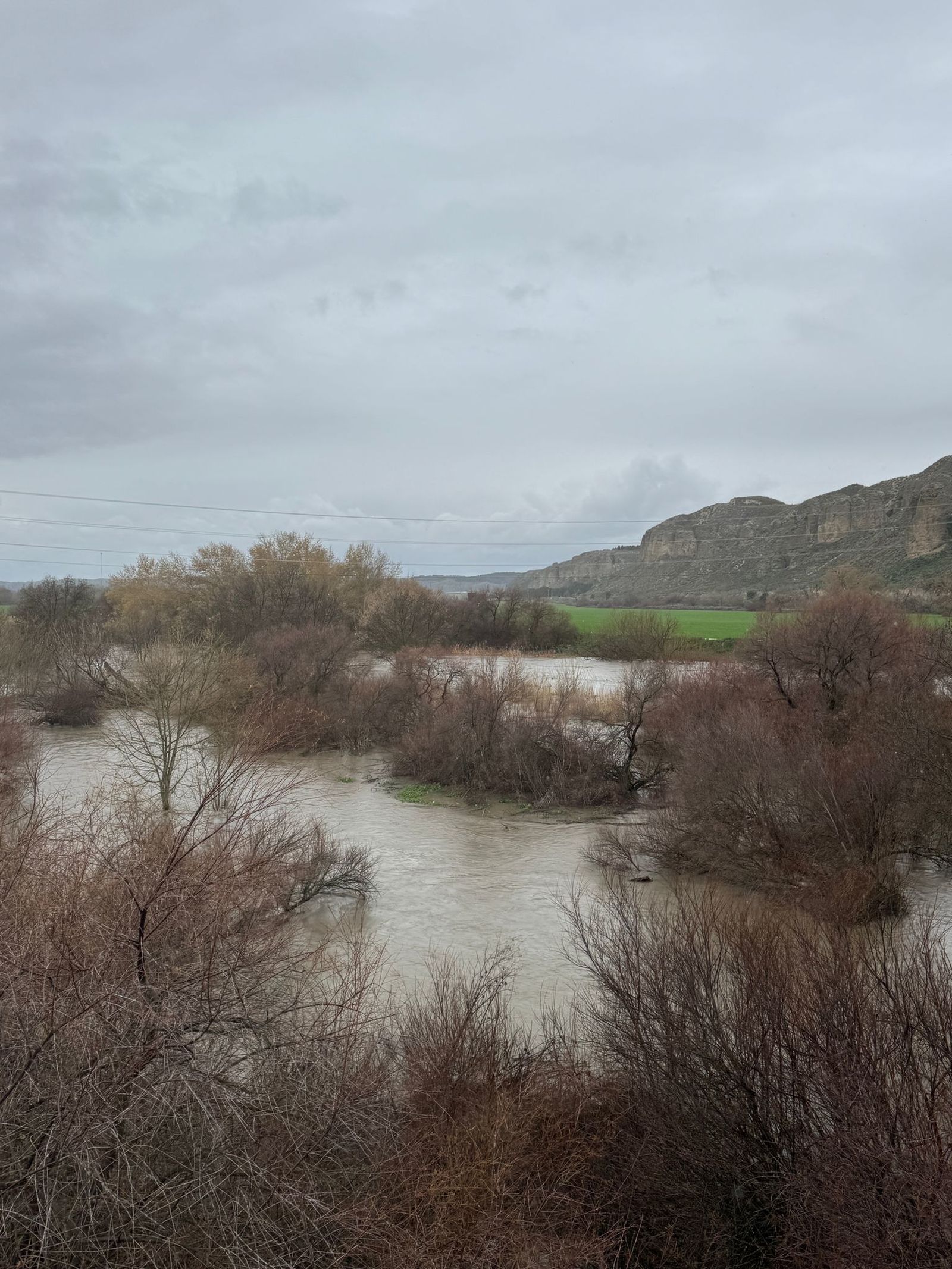 Cauce del río Jarama a su paso por Arganda del Rey