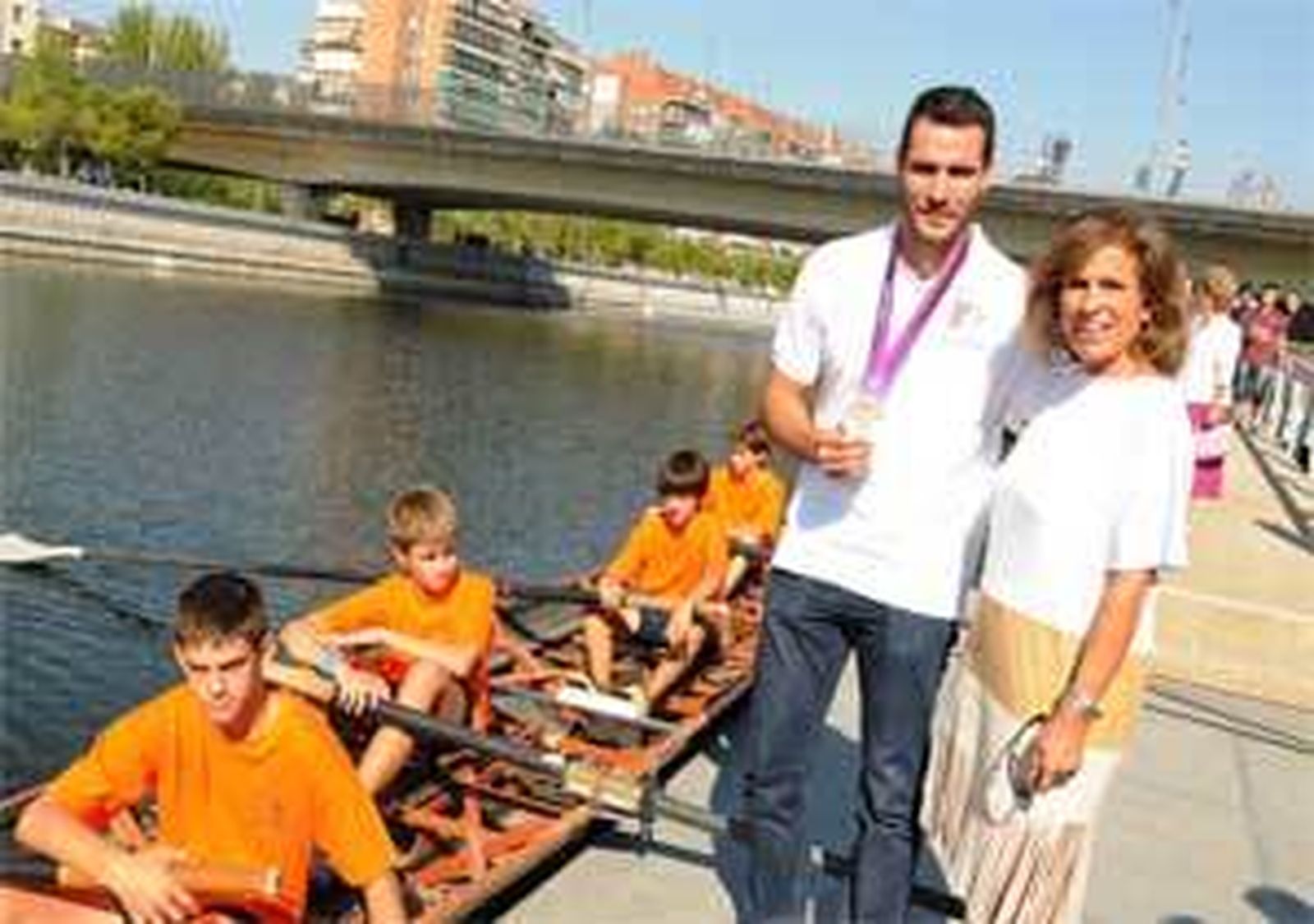 Se pone en marcha el Canal Municipal de Remo en  Madrid Río a un año de conocerse la sede olímpica