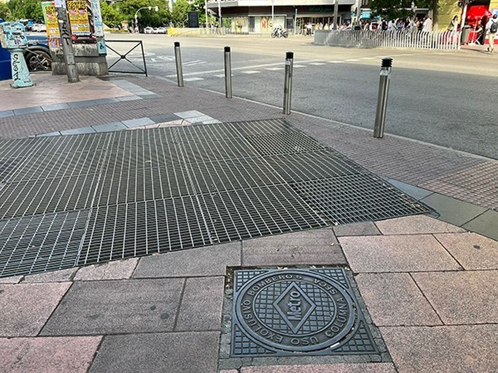 En las rejillas del Metro solemos apreciar una temperatura superior al ambiente