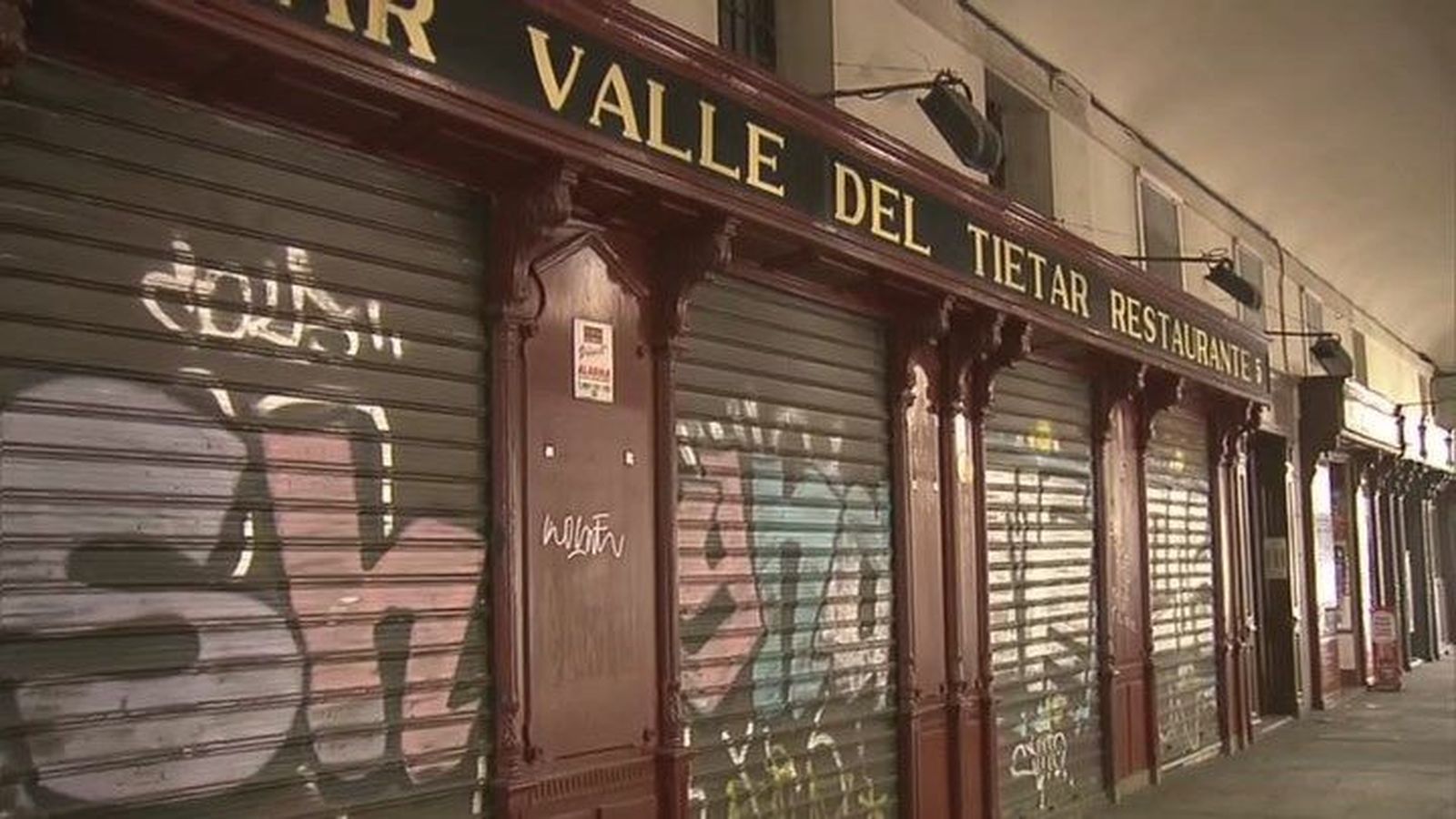 Los hosteleros de la Plaza Mayor califican esta situación de "insostenible"