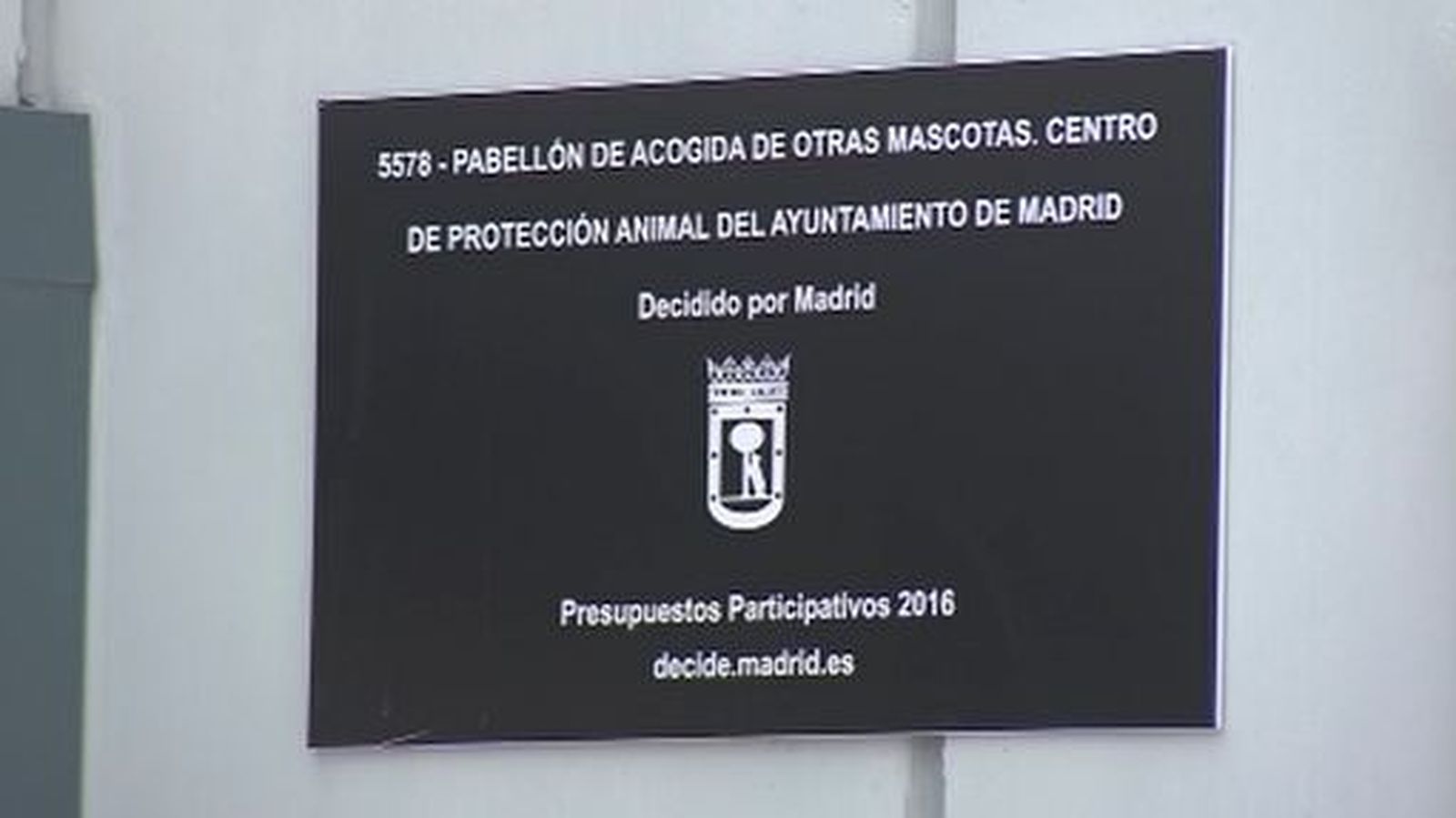El Ayuntamiento de Madrid inaugura el "Pabellón de acogida de otras mascotas"