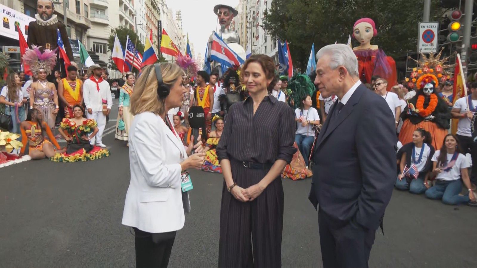 Ayuso, durante la Cabalgata de la Hispanidad 2026: "Los hispanos en España y en Madrid están en casa"