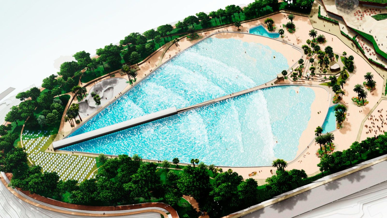Madrid comienza a tener playa