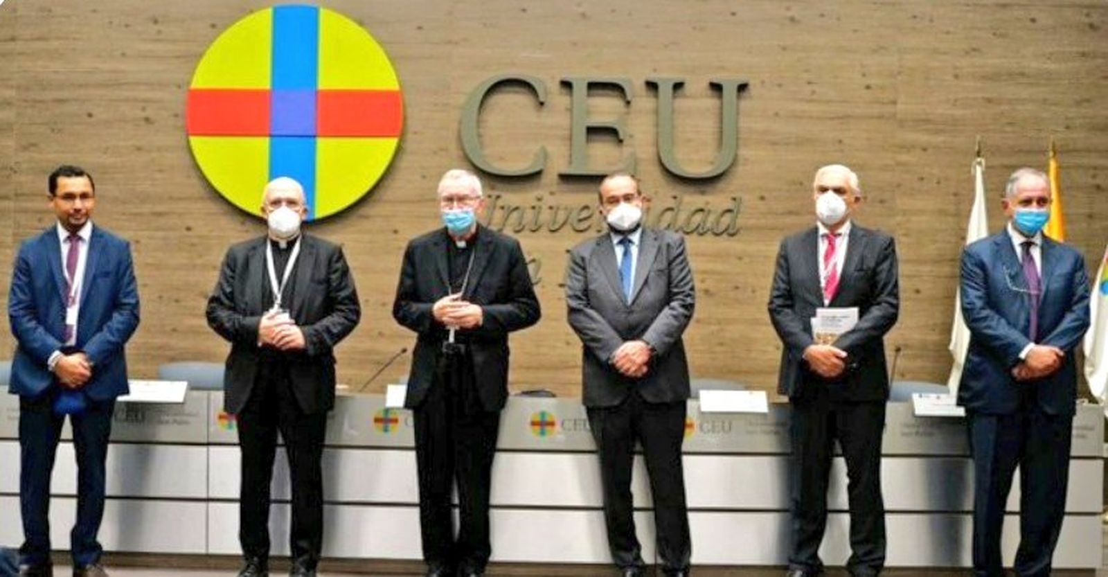 El ‘número dos’ del Vaticano participa en el Encuentro Internacional de Políticos Católicos convocado por el cardenal Osoro