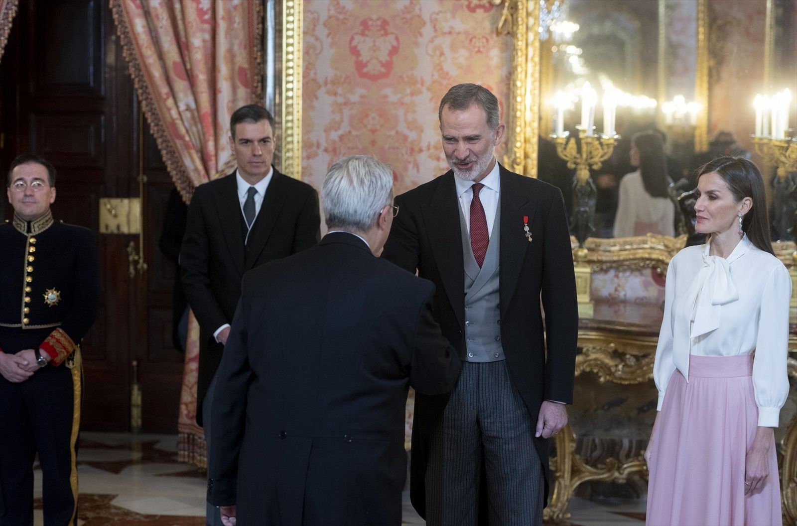 Los Reyes participan en la recepción anual del Cuerpo Diplomático acreditado en España