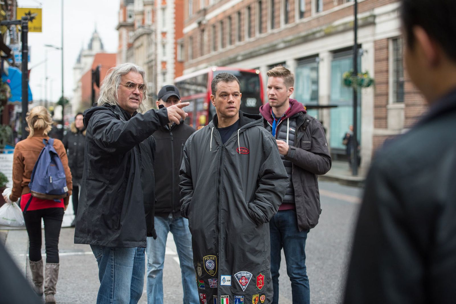 Matt Damon en el rodaje de 'El ultimátum de Bourne' en Madrid