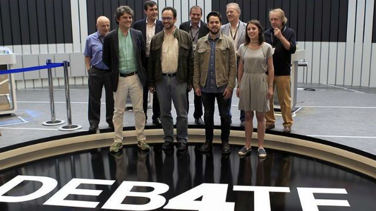 Los partidos dan el visto bueno al escenario del debate a cuatro
