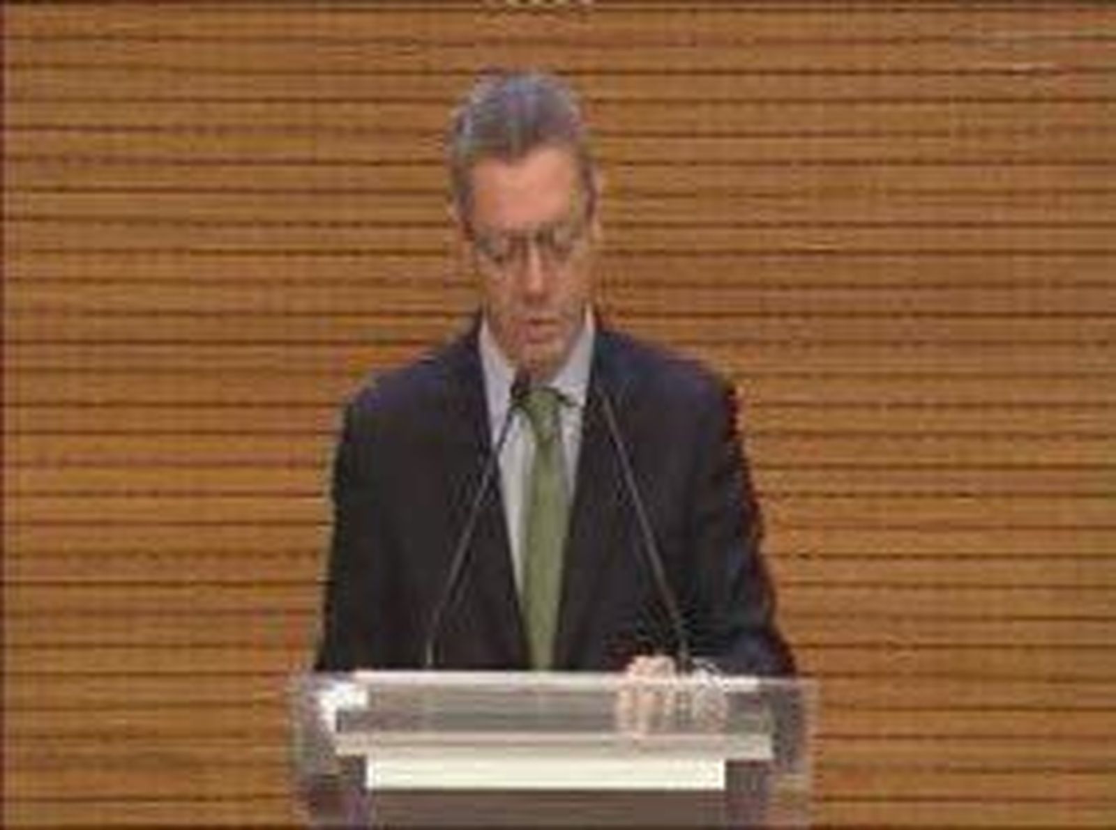 Ruiz Gallardón en la presentación de Arte Madrid