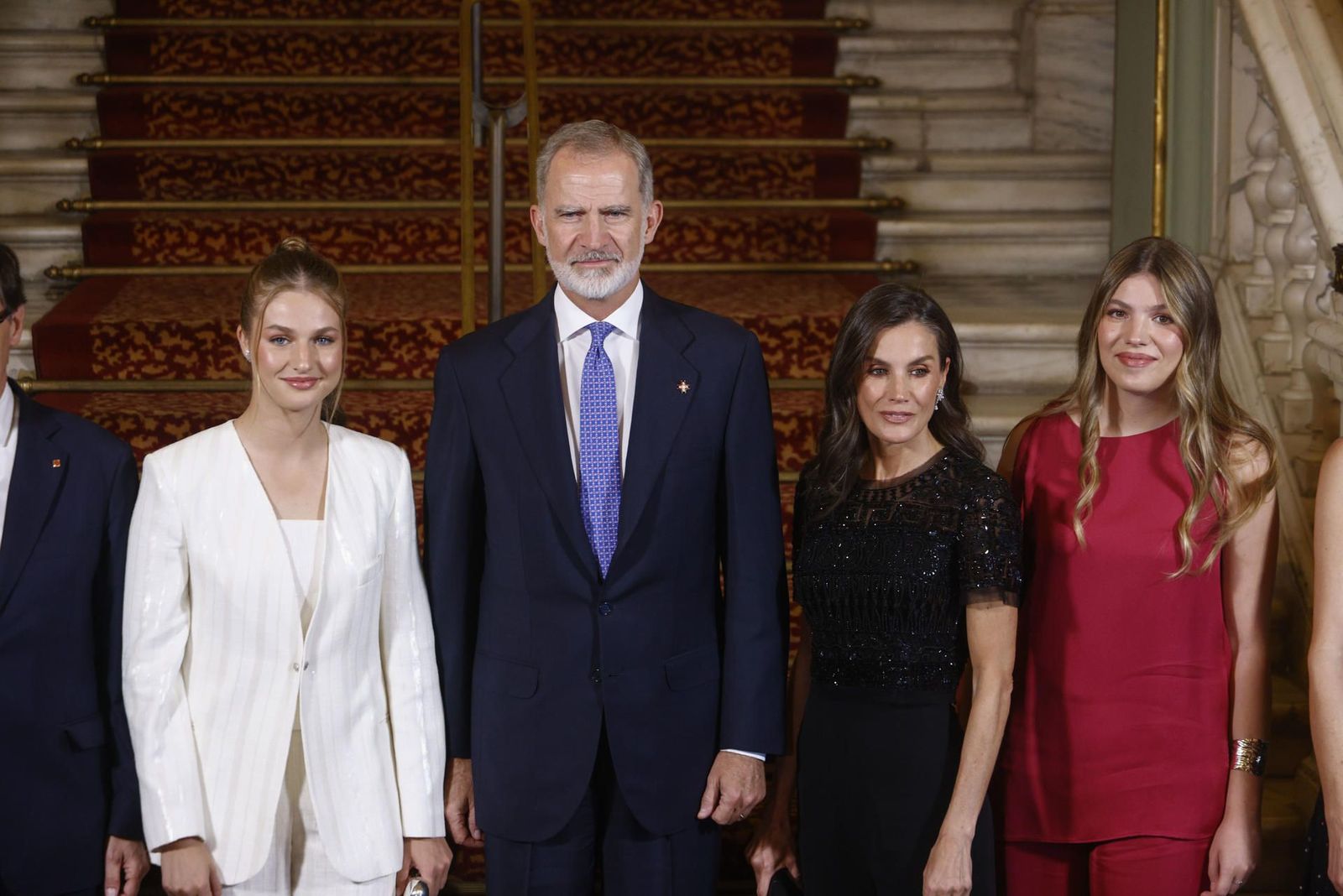 El Rey cede protagonismo a su hija Leonor en la entrega de premios Princesa de Girona