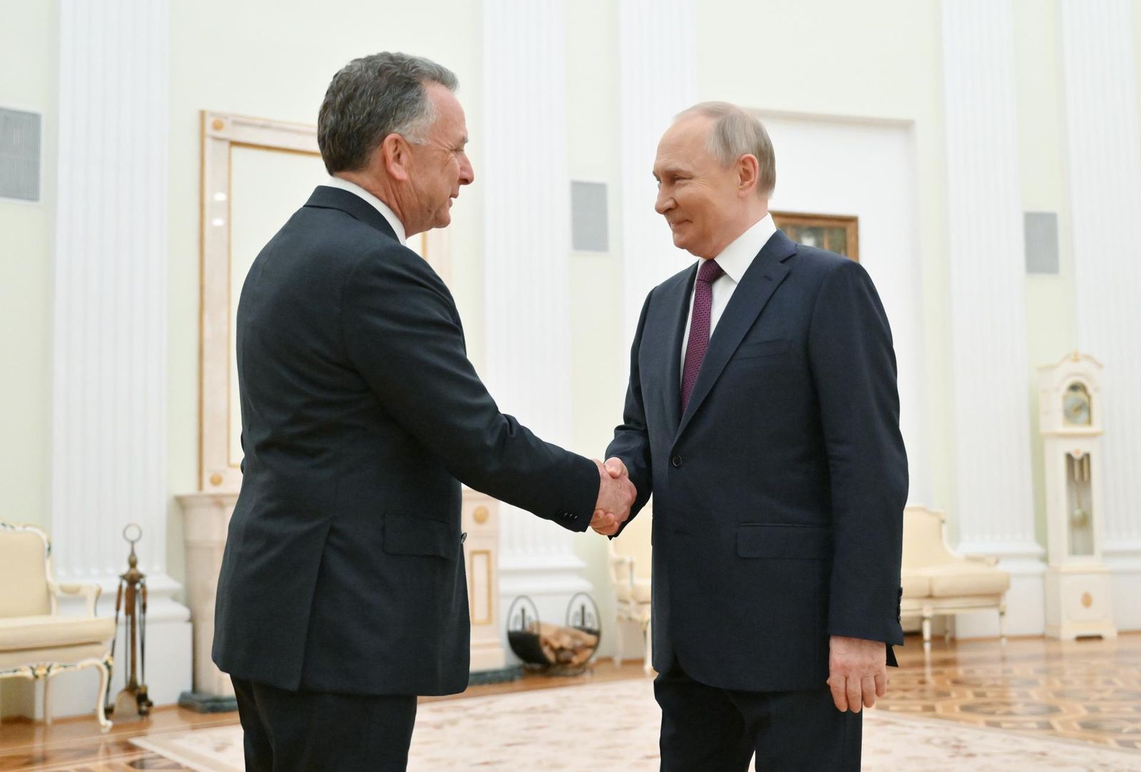 Vladímir Putin recibe al emisario de Donald Trump, Steve Witkoff