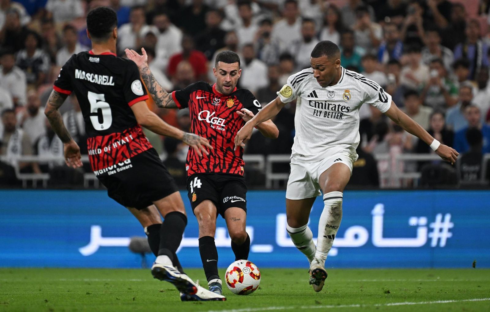 Mbappé ante el Mallorca