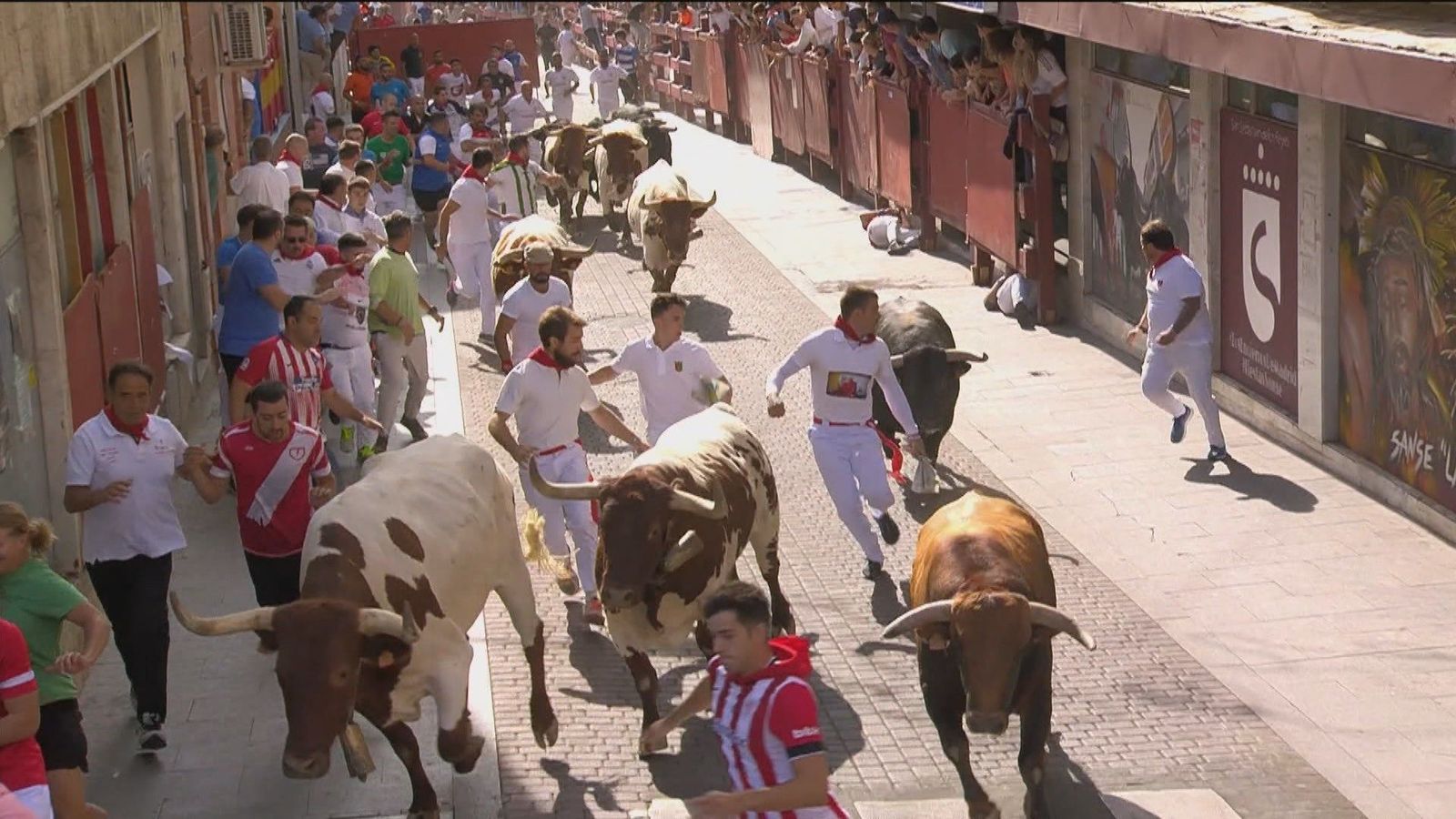 Así están siendo los encierros de San Sebastián de los Reyes