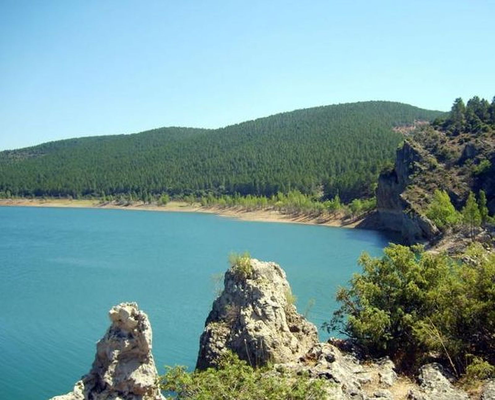 Embalse de Beleña, en la cuenca del Sorbe