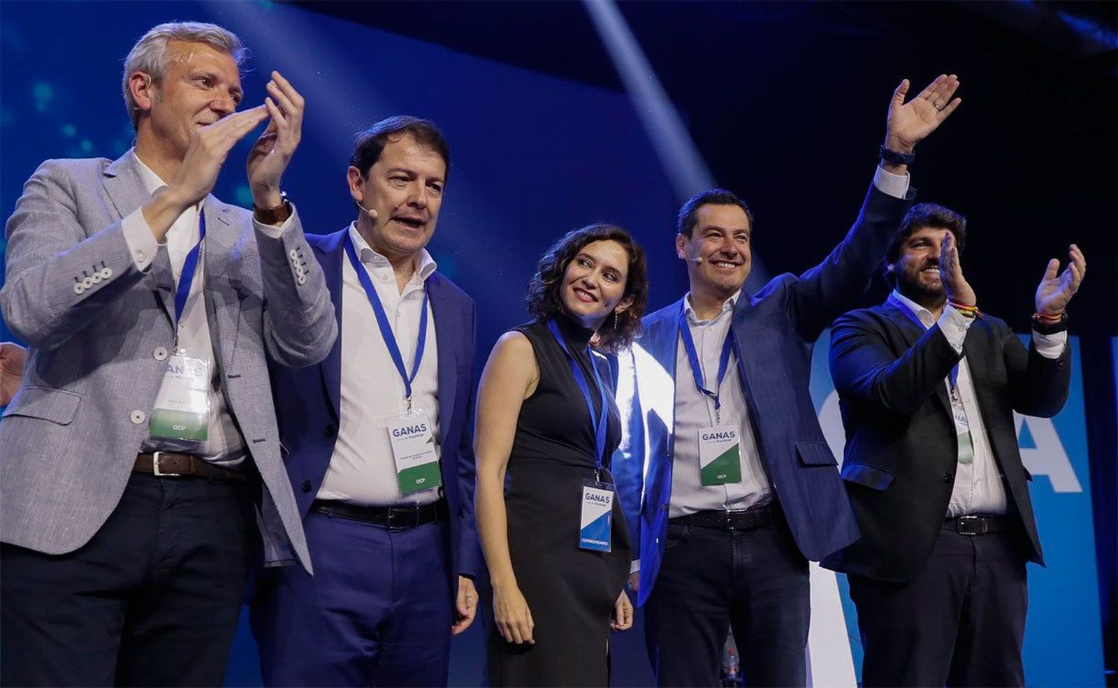 Los 'barones' del PP ensalzan a Ayuso y su gestión frente a Pedro Sánchez