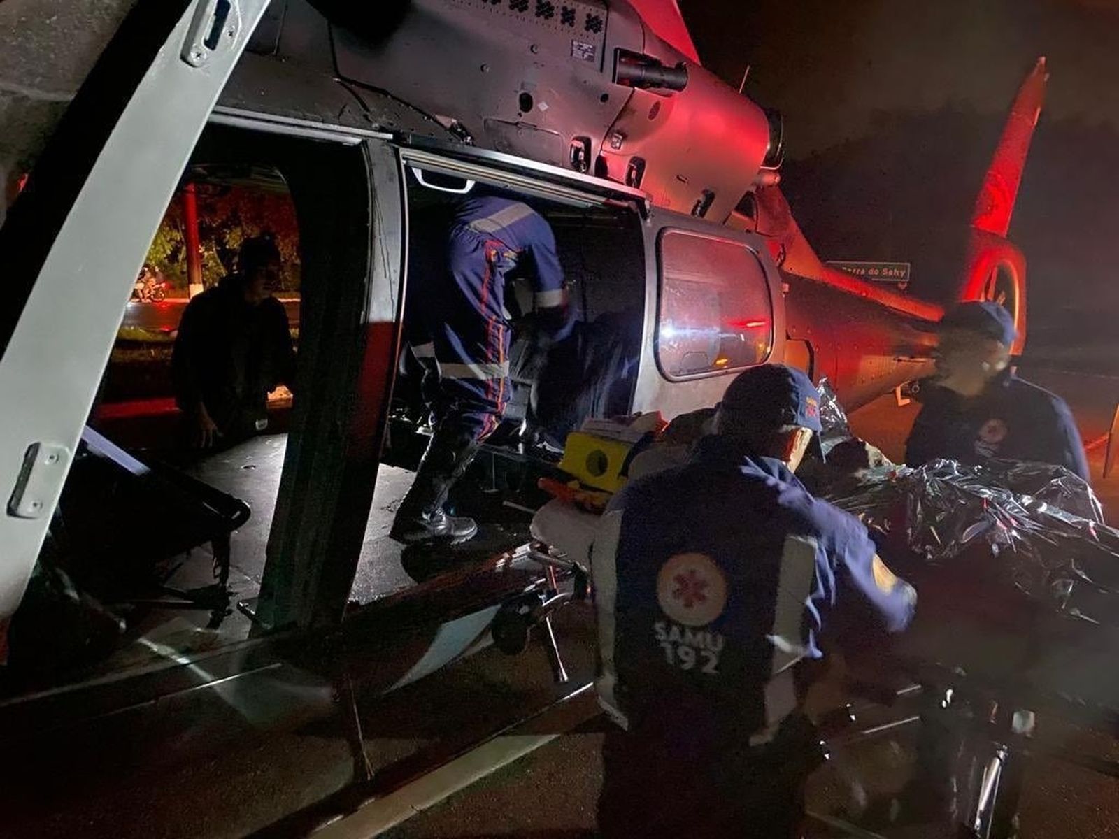 rescate en Sao Paulo