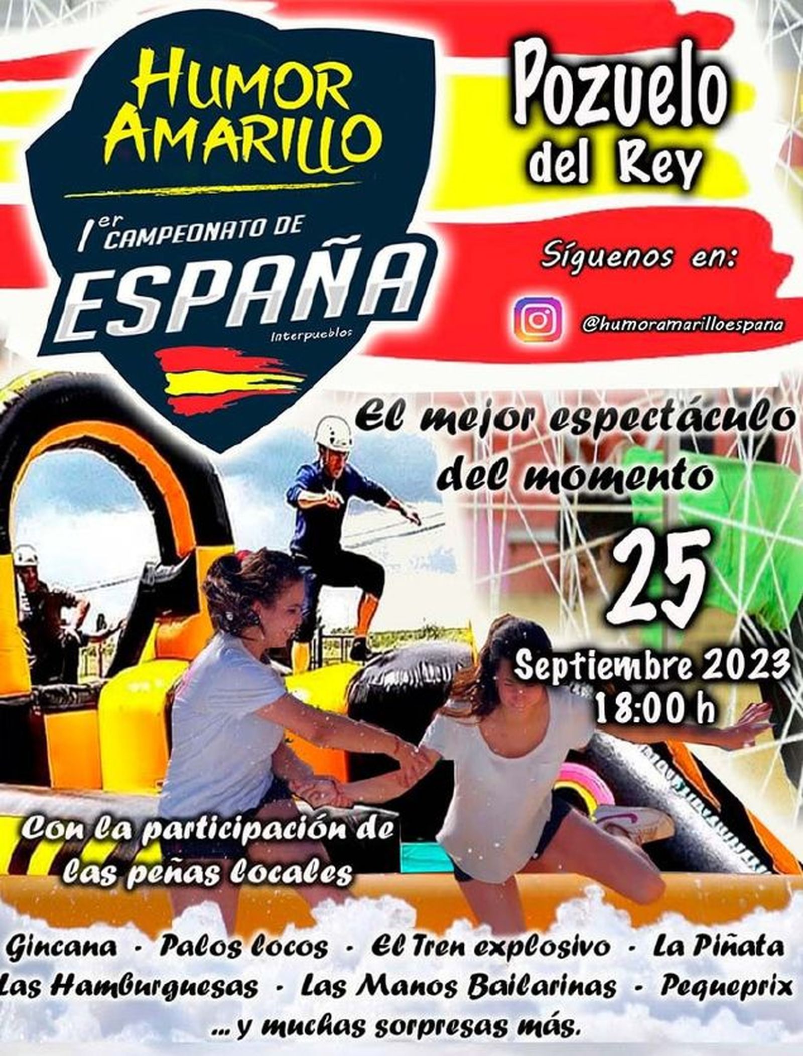 Campeonato Nacional de 'Humor Amarillo' en Pozuelo del Rey