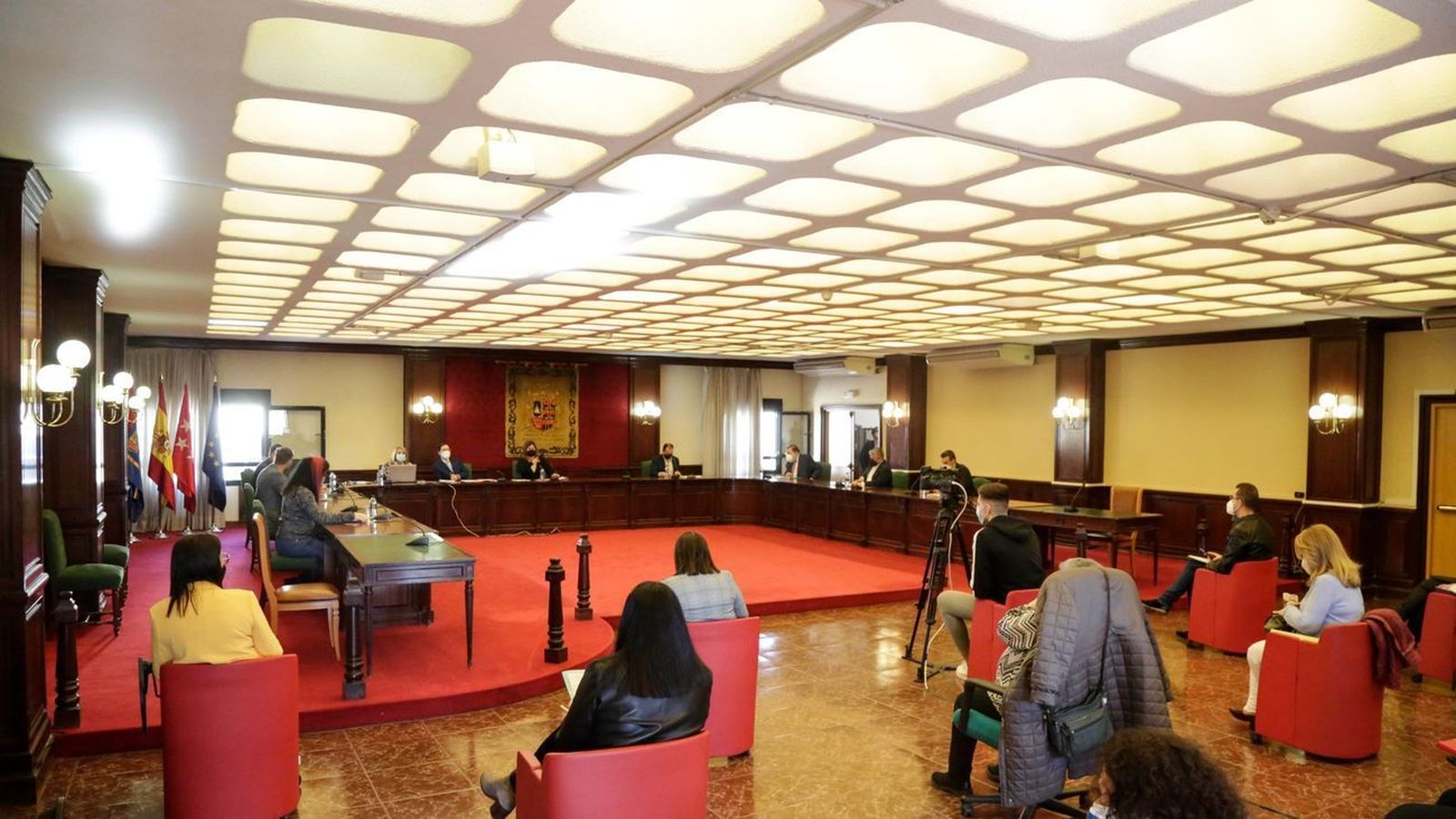 Sesión del Pleno del Ayuntamiento de Móstoles