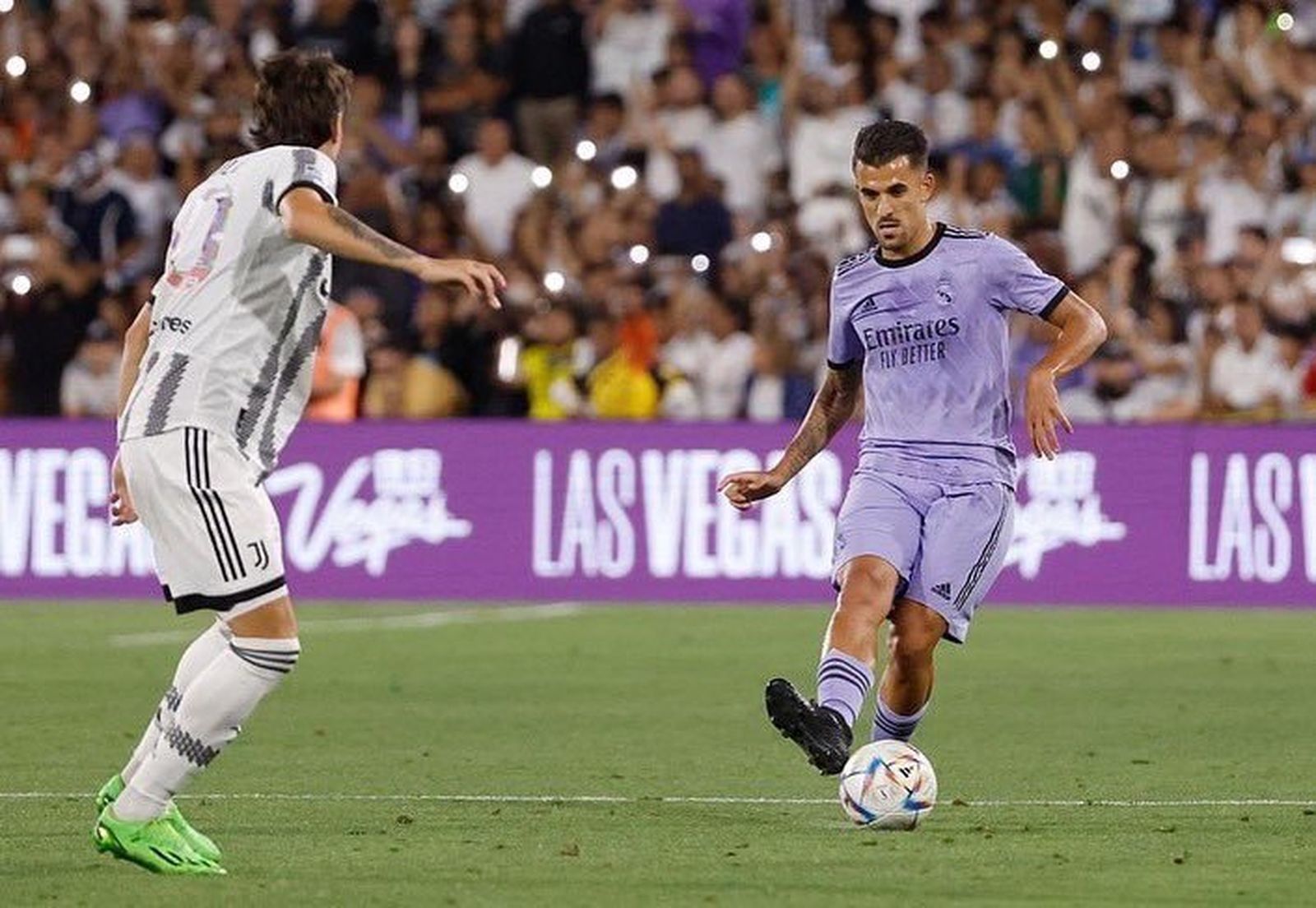 Ceballos ante el Juventus