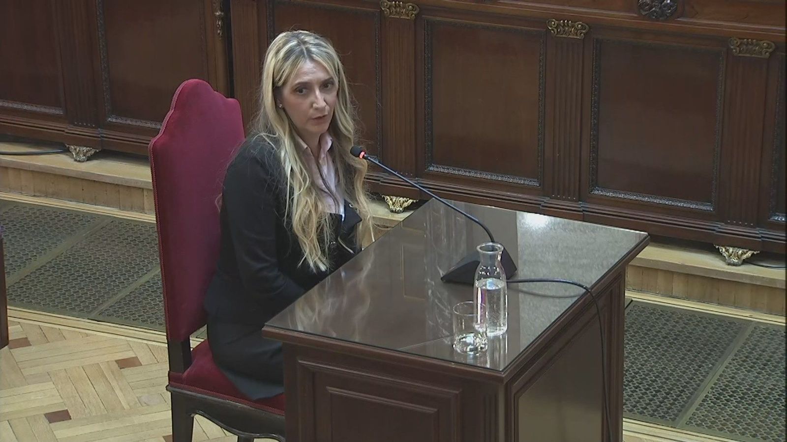 Claudia Montes dice en el Supremo que Ábalos nunca le dijo: "Oye, te he enchufado"