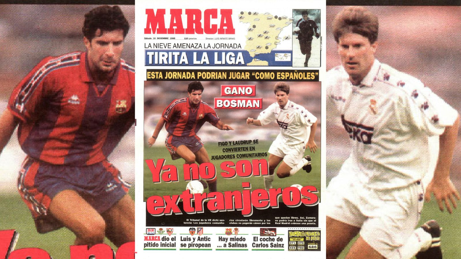Figo y Laudrup