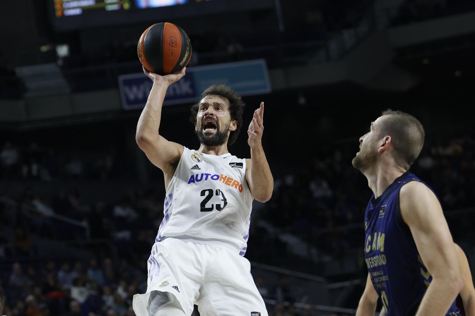 El base del Real Madrid Sergio Llull