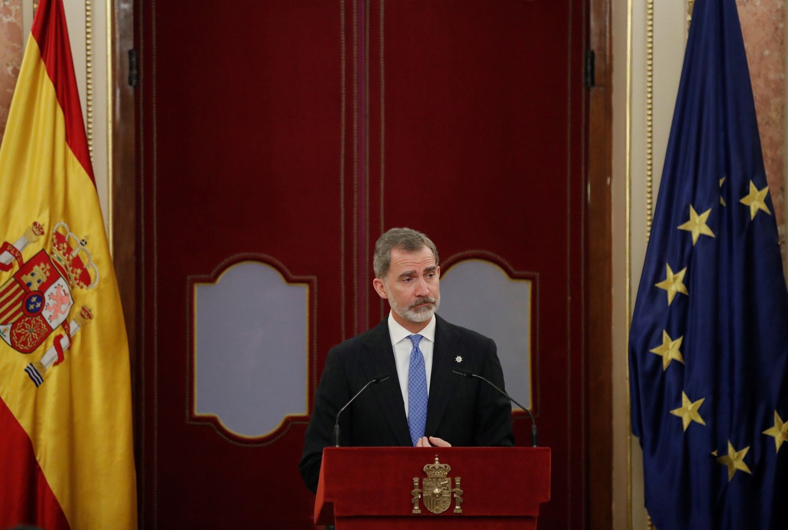 El rey Felipe VI ensalza la firmeza de Juan Carlos I en el 23-F y llama a proteger y preservar la democracia