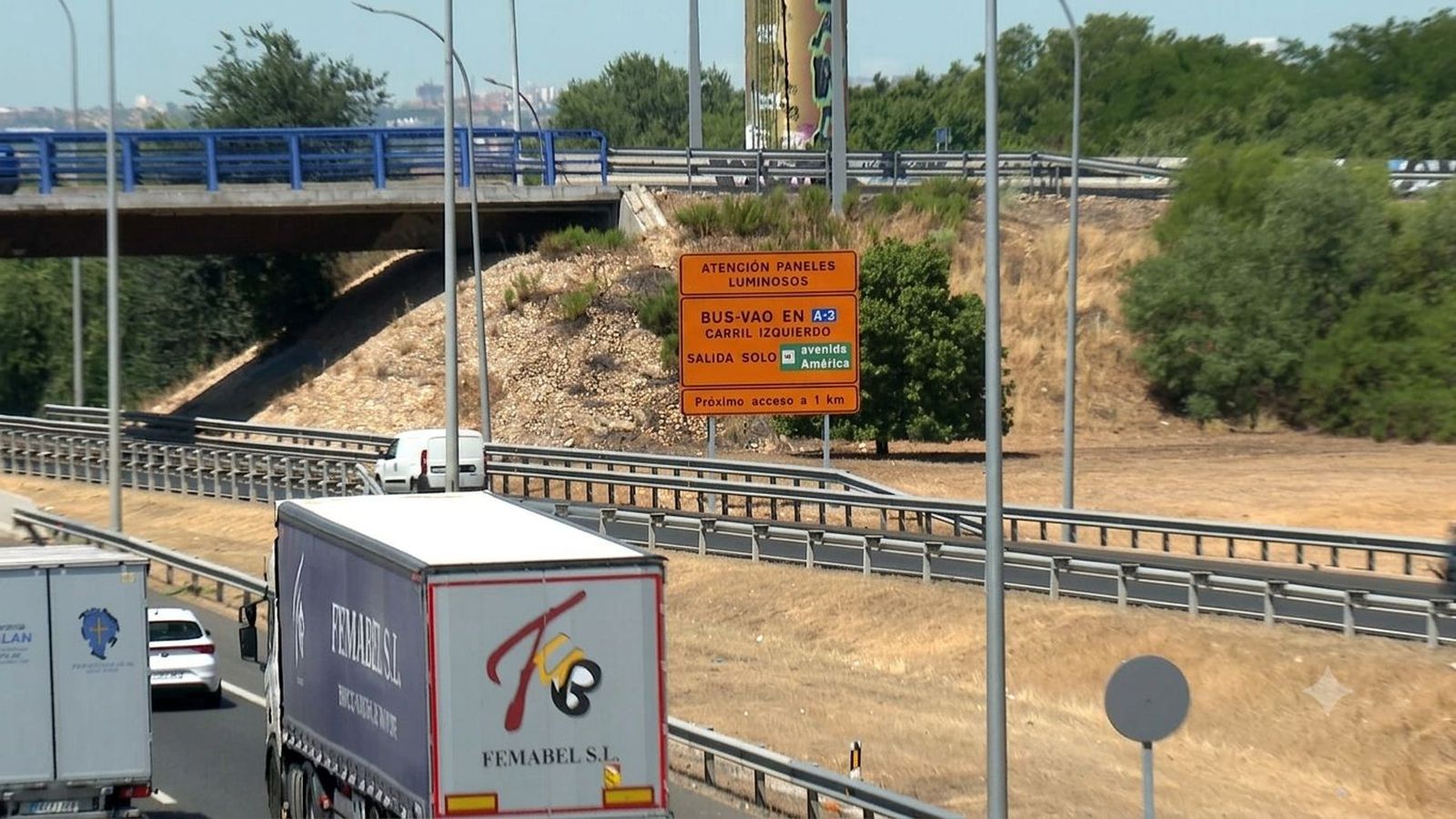 Alcalá quiere aplazar la puesta en marcha del carril Bus VAO de la A-2