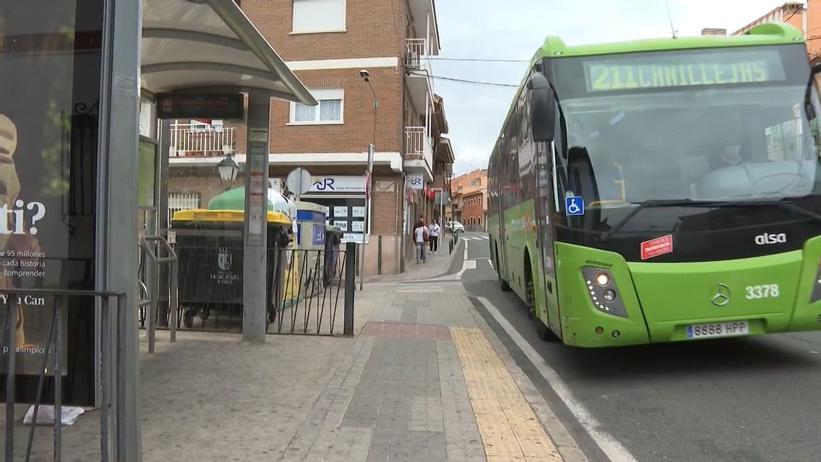 Autobús en Paracuellos