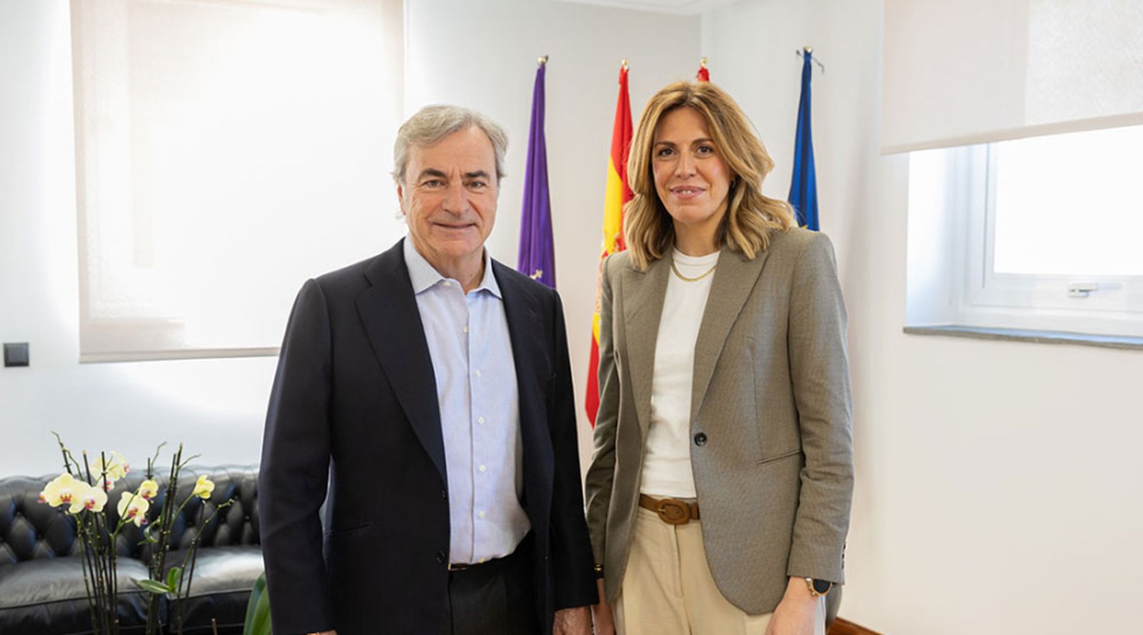 Carlos Sainz y Paloma Tejero