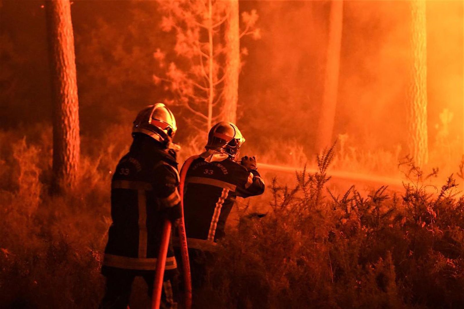 Incendio en Francia