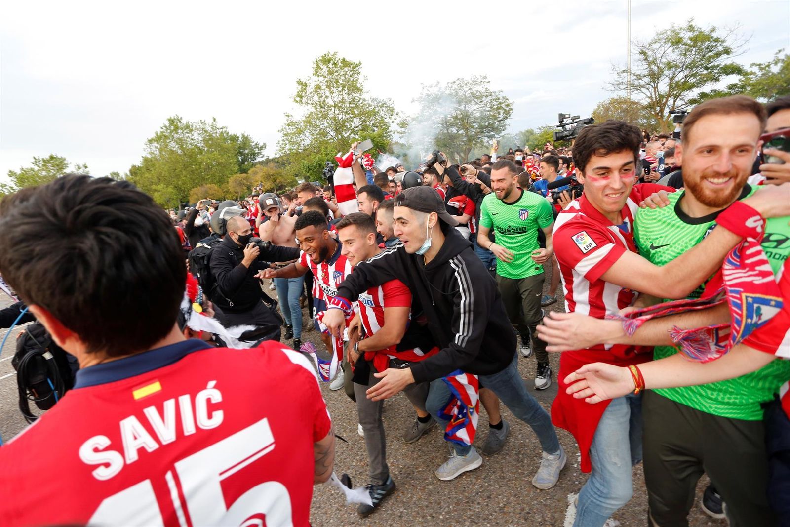 Así fue la celebración del titulo de Liga