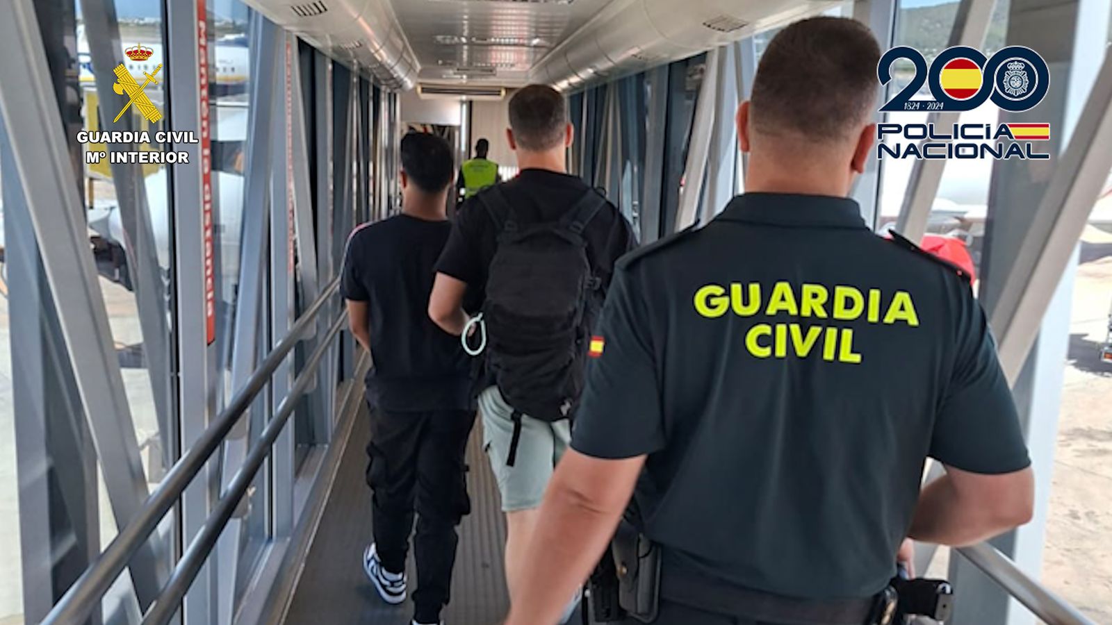Hay cinco detenidos en Ciudad Real, Ibiza, Tenerife, Madrid y Orense