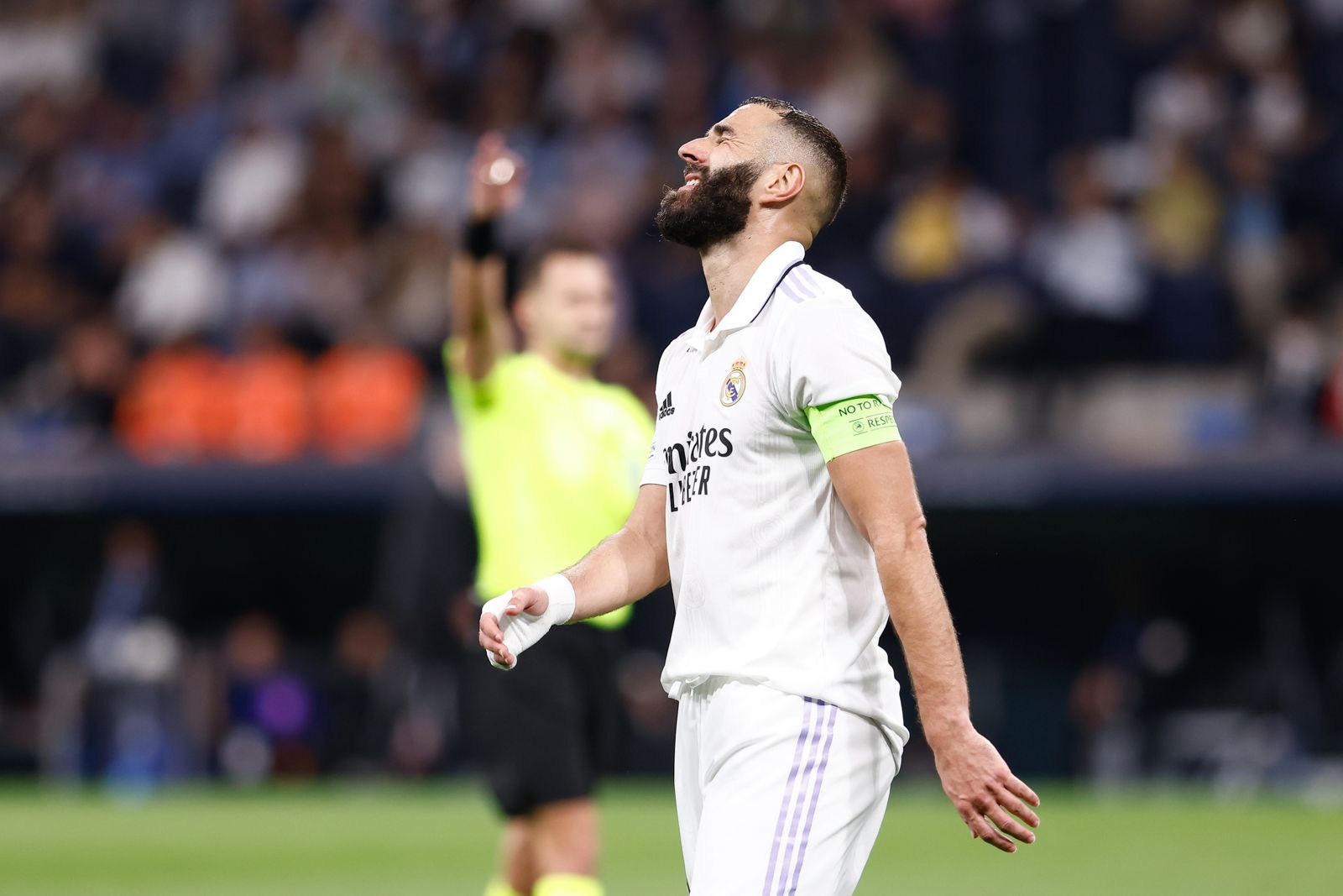 Benzema no entrena y es baja en Getafe