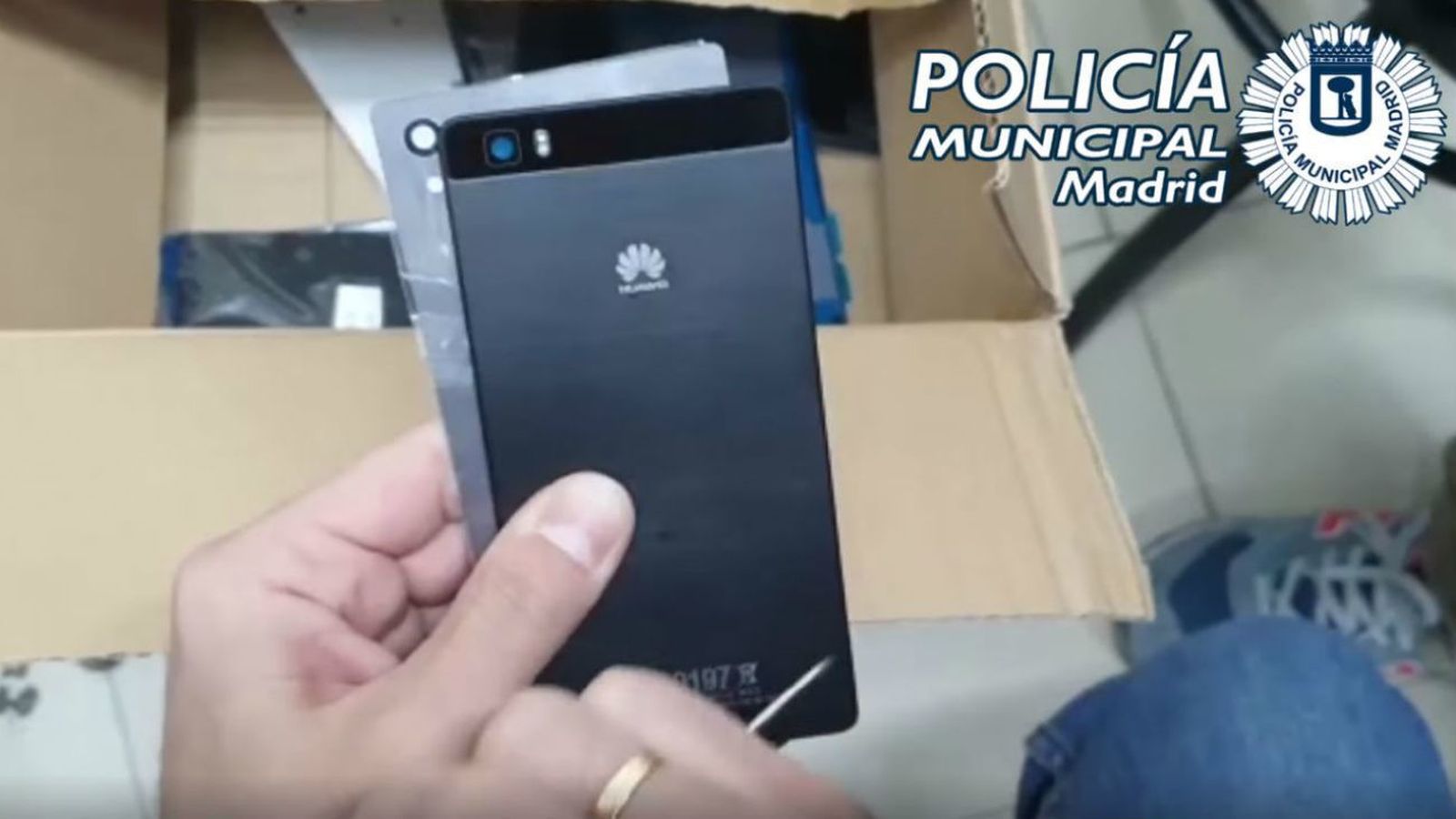 Artículos falsificados de telefonía