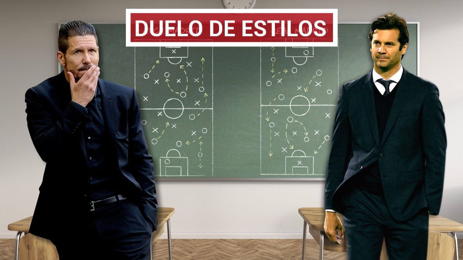 Atlético-Real Madrid, un derbi de estrenos y estilos