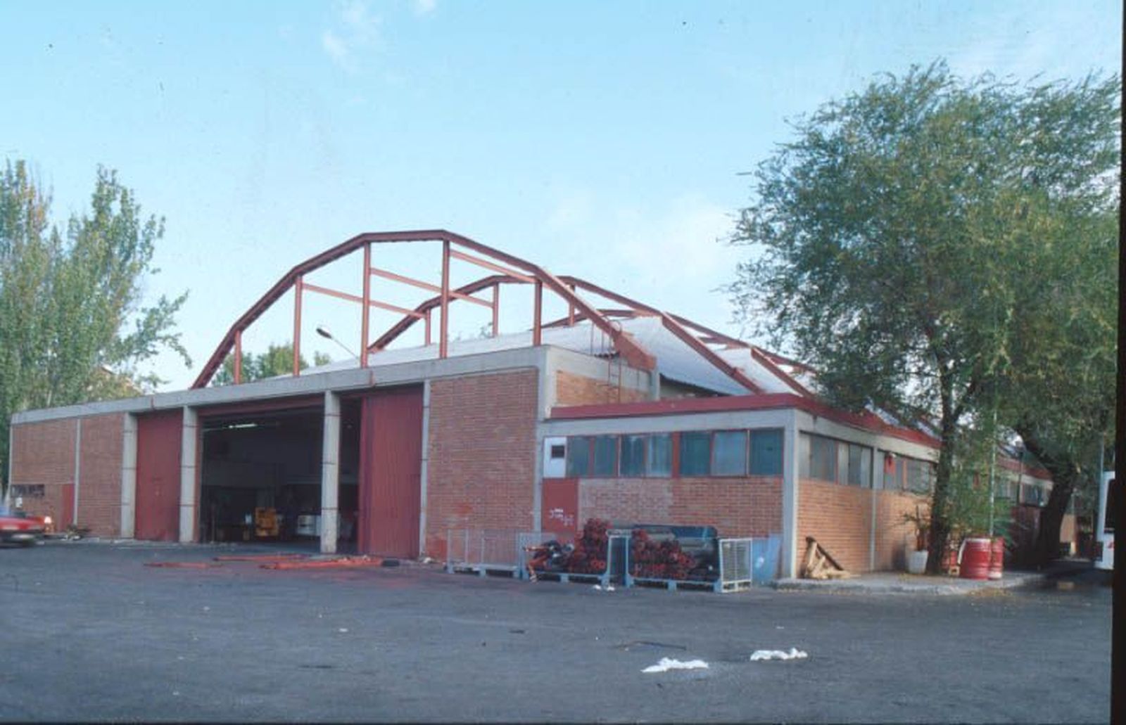 Nave de los Talleres Aeronáuticos de Barajas