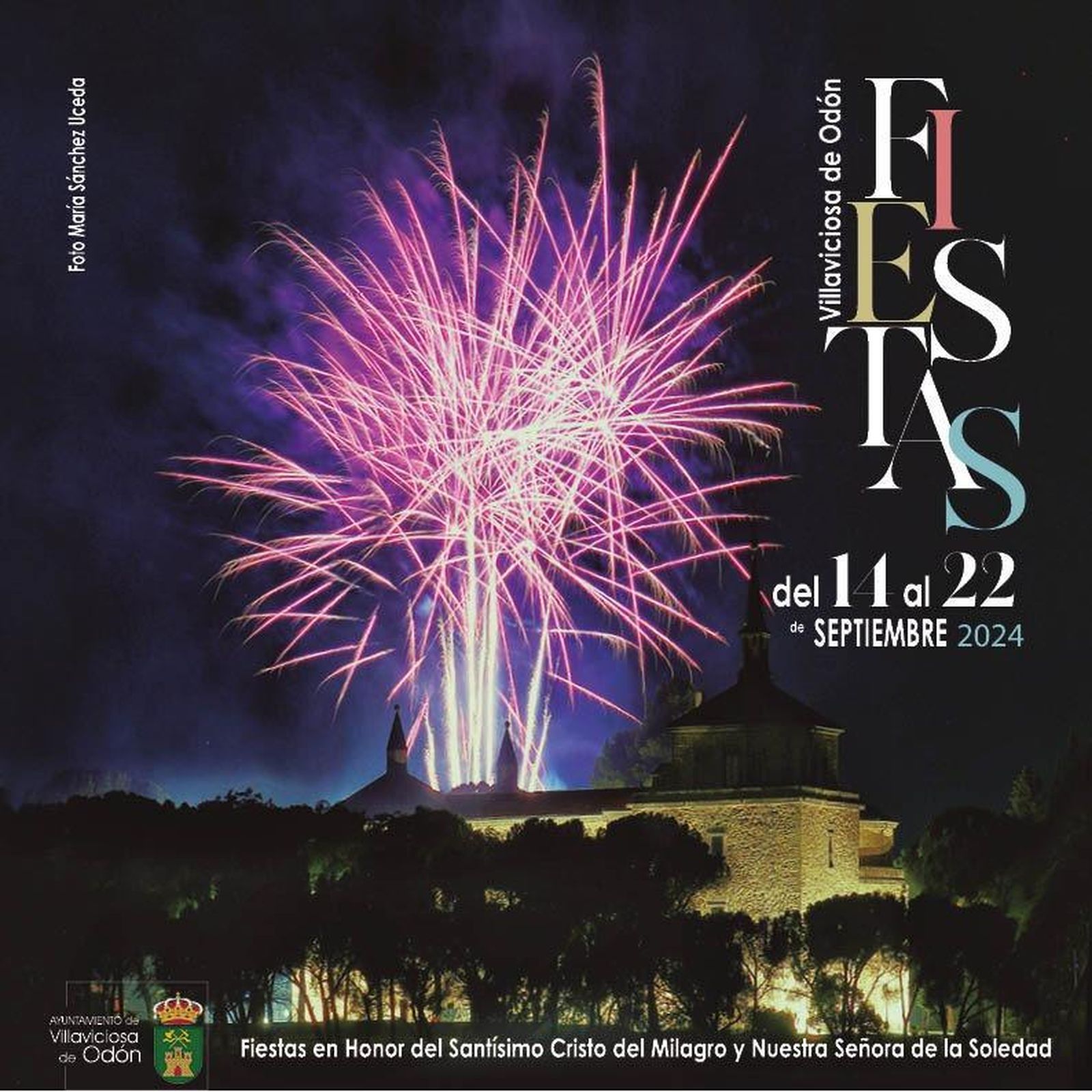 Cartel de las fiestas de Villaviciosa de Odón