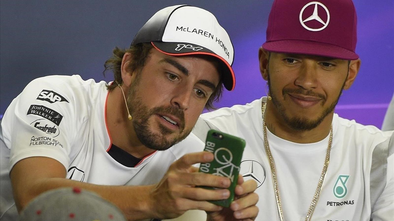 Alonso y Hamilton
