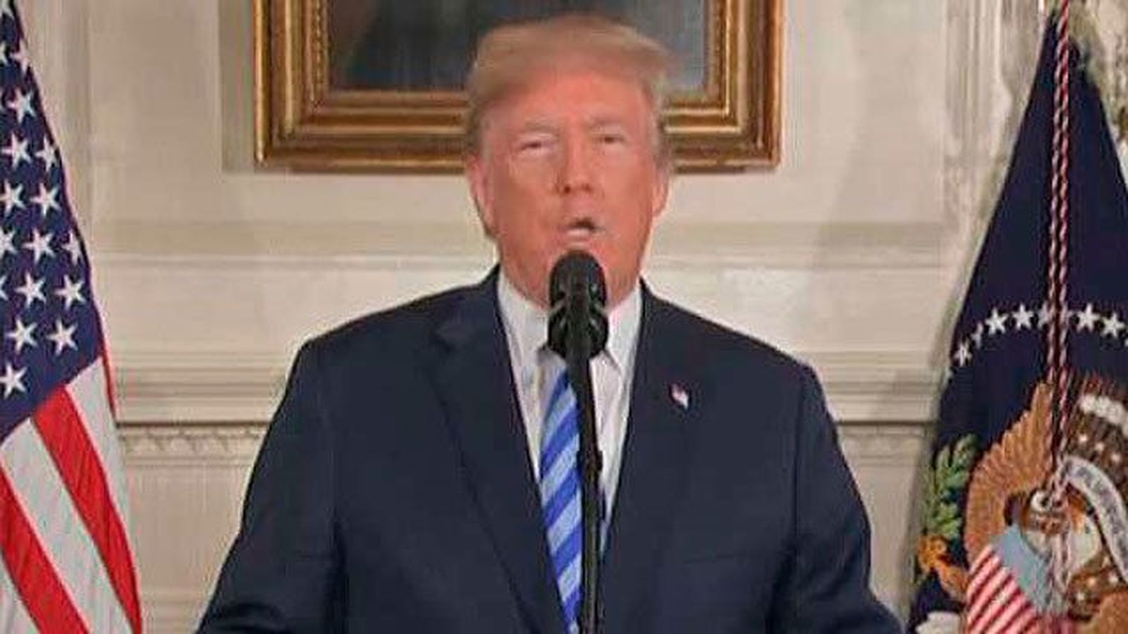 Trump anuncia la retirada de EE.UU. del acuerdo nuclear con Irán